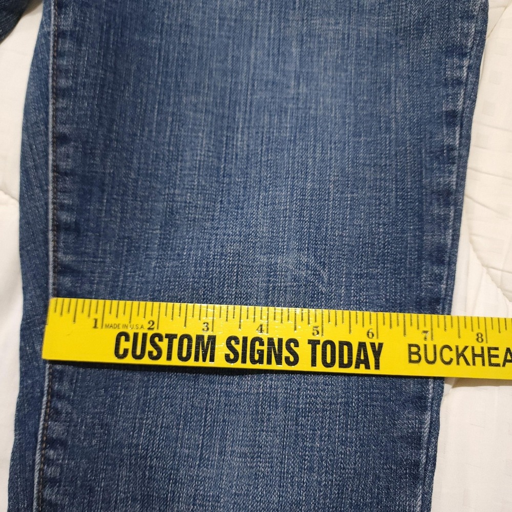 Levis Jeans Womens 8M Blue Mid Rise Skinny Stretch Denim 30x30 Medium Wash - Picture 13 of 15